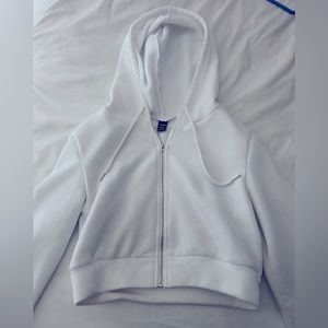 SHEIN small white jacket cropped